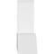 Ekena Millwork Portland Architectural Grade PVC Gable Bracket, 108"W x 18"H x 6"D x 6"F, 4/12 Pitch GBP108X18X0606POR00 - alternate 3